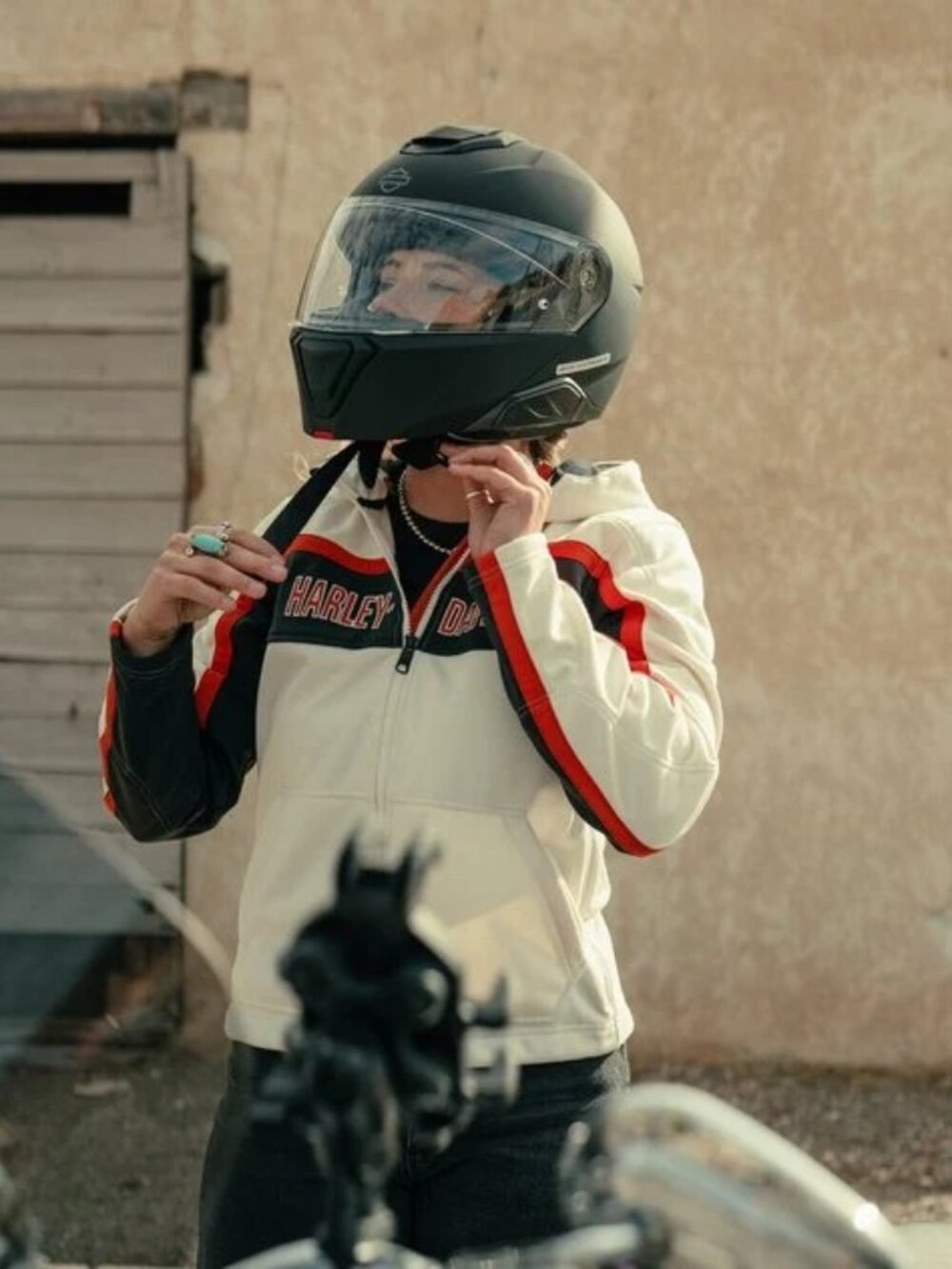 Women's Harley-Davidson White Jacket